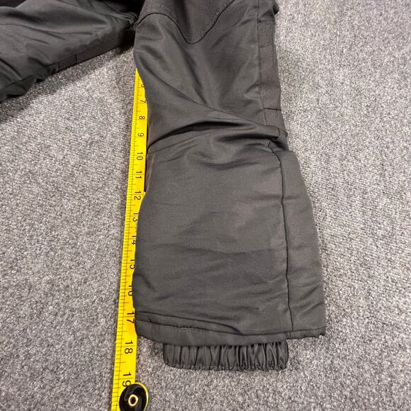 Cherokee Snow Bib Fleece Overall One-Piece Jumpsuit Charcoal Toddler's Size 4T - Picture 7 of 8